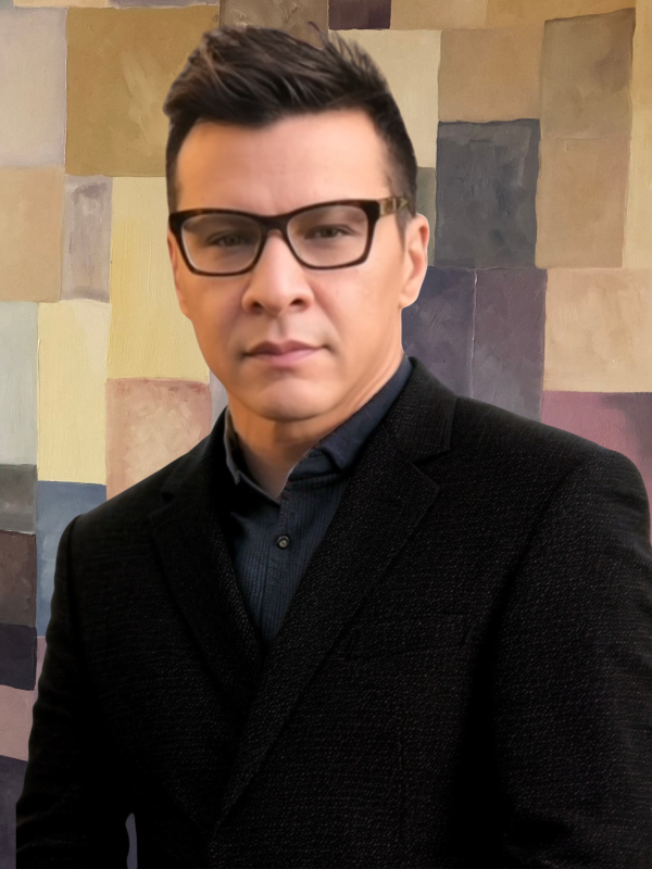 Damien Headshot - Painting